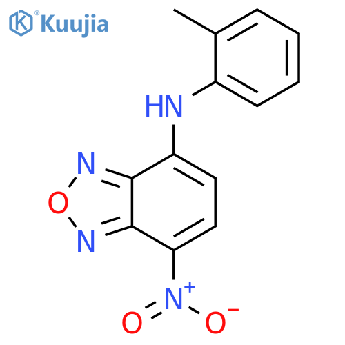 2,1,3-Benzoxadiazol-4-amine, N-(2-methylphenyl)-7-nitro- structure