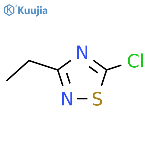 5-Chloro-3-ethyl-1,2,4-thiadiazole structure