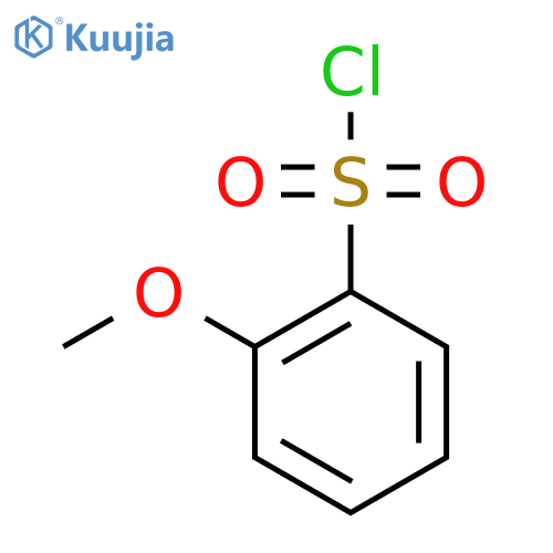 2-Methoxybenzenesulfonyl chloride structure