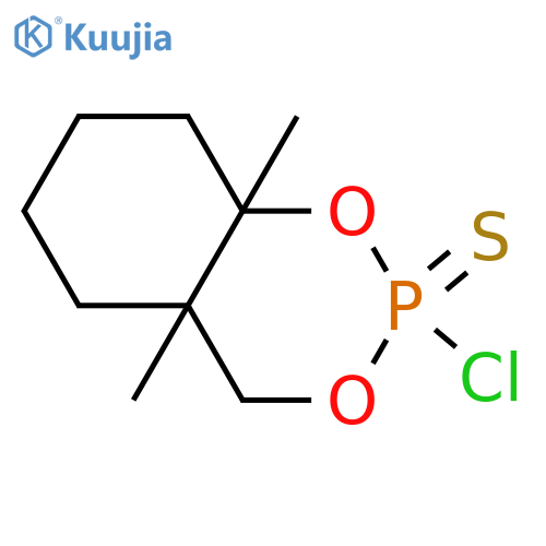 4H-1,3,2-Benzodioxaphosphorin,2-chlorohexahydro-4,8-dimethyl-, 2-sulfide structure