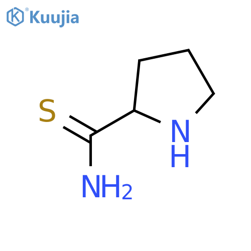 2-Pyrrolidinecarbothioamide,(2S)- structure