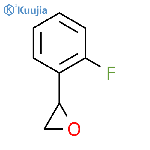 (2s)-2-(2-fluorophenyl)oxirane structure
