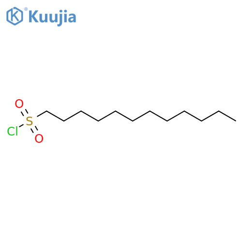 Dodecane-1-sulfonyl chloride structure