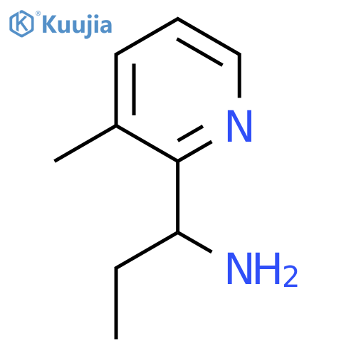 1-(3-Methylpyridin-2-yl)propylamine structure