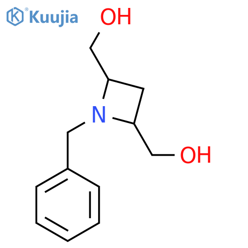 (1-Benzylazetidine-2,4-diyl)dimethanol structure