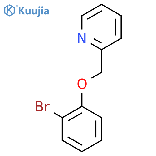 2-(2-Bromophenoxymethyl)pyridine structure