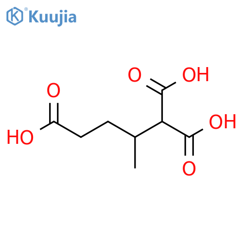 1,1,4-Butanetricarboxylic acid, 2-methyl- structure