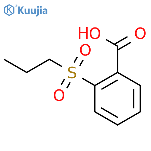 2-(Propylsulfonyl)benzoic acid structure