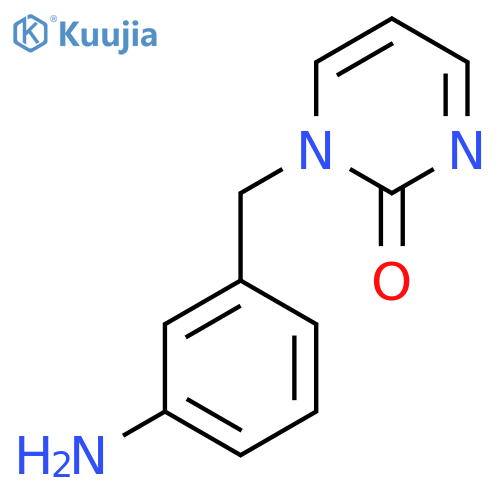 1-(3-Aminophenyl)methyl-1,2-dihydropyrimidin-2-one structure