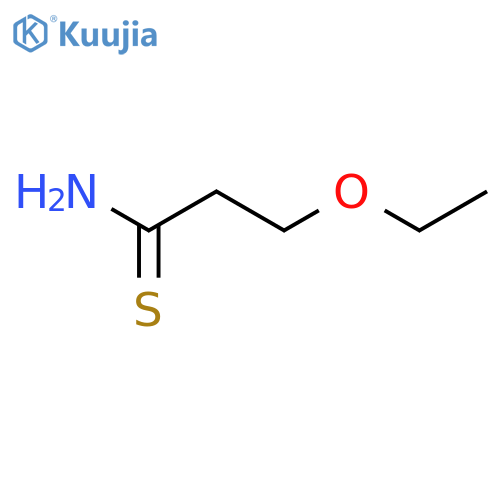 3-Ethoxypropanethioamide structure
