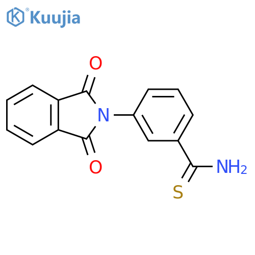 3-(1,3-Dioxo-2,3-dihydro-1H-isoindol-2-yl)benzene-1-carbothioamide structure