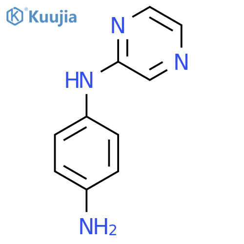 N1-(pyrazin-2-yl)benzene-1,4-diamine structure