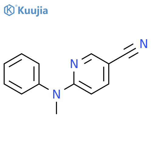 6-methyl(phenyl)aminopyridine-3-carbonitrile structure
