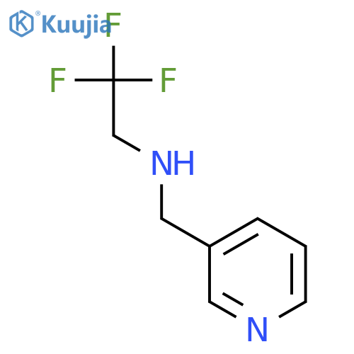 2,2,2-trifluoro-N-(pyridin-3-ylmethyl)ethan-1-amine structure