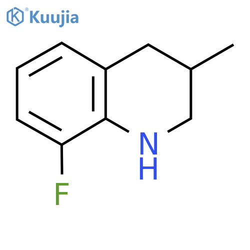 8-Fluoro-3-methyl-1,2,3,4-tetrahydroquinoline structure