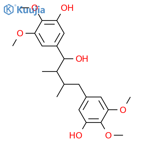 8,8'-Lignan-3,3',4,4',5,5',7-heptol; (7R*,8S*,8'R*)-form, 3,3',4,4'-Tetra-Me ether structure