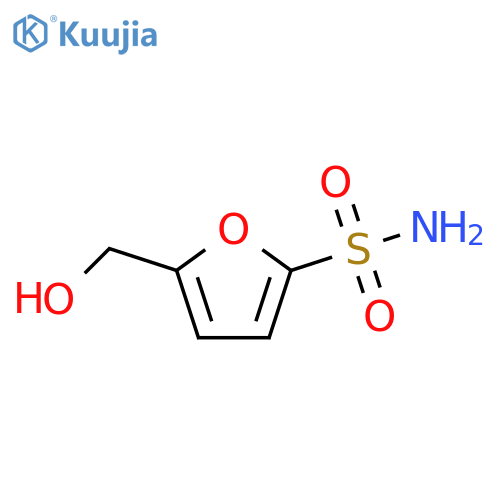 5-(hydroxymethyl)furan-2-sulfonamide structure