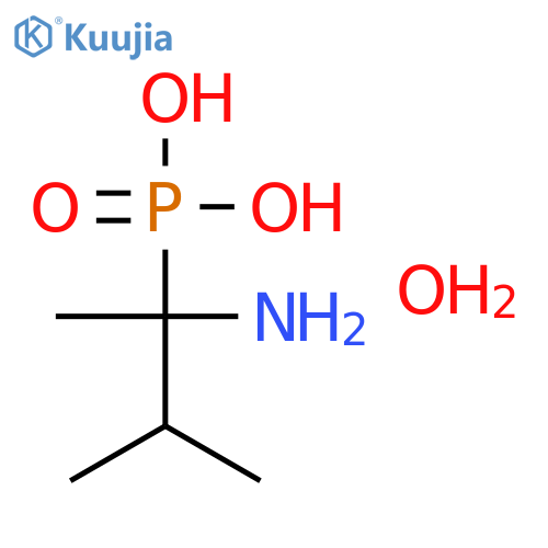 Phosphonic acid,(1-amino-1,2-dimethylpropyl)- (9CI) structure