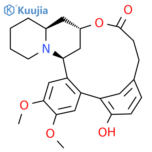 (1S,17S,19S)-9-Hydroxy-4,5-dimethoxy-16-oxa-24-azapentacyclo[15.7.1.18,12.02,7.019,24]hexacosa-2,4,6,8,10,12(26)-hexaen-15-one structure
