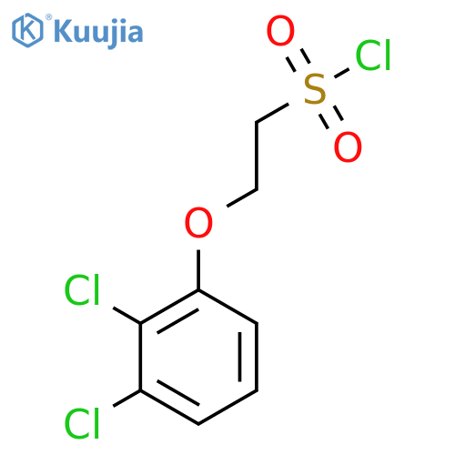 2-(2,3-dichlorophenoxy)ethane-1-sulfonyl chloride structure