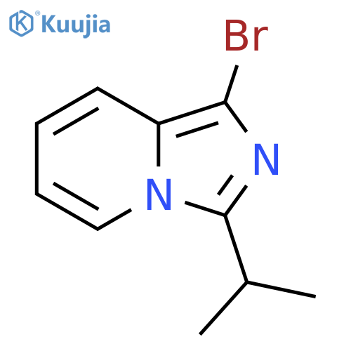 1-Bromo-3-(propan-2-yl)imidazo[1,5-a]pyridine structure