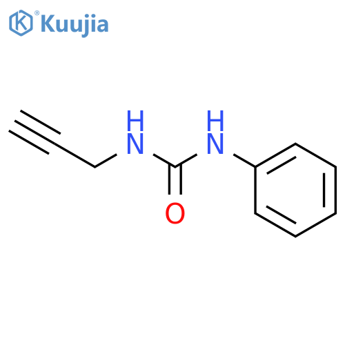 1-Phenyl-3-prop-2-yn-1-ylurea structure