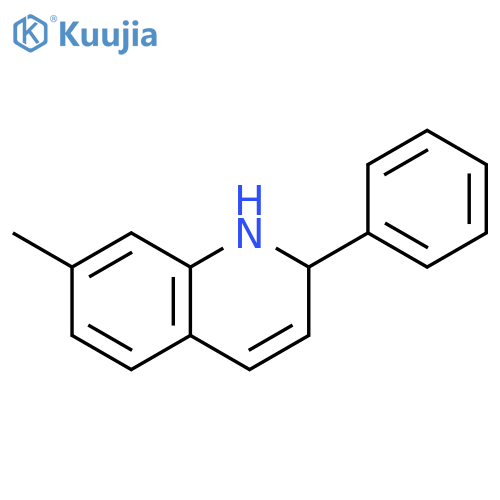 Quinoline, 1,2-dihydro-7-methyl-2-phenyl- structure