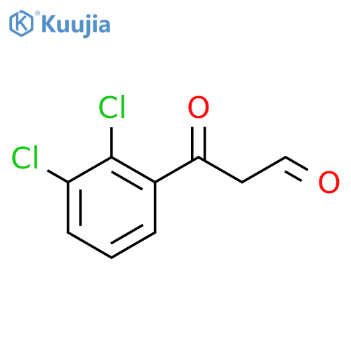 3-(2,3-dichlorophenyl)-3-oxopropanal structure