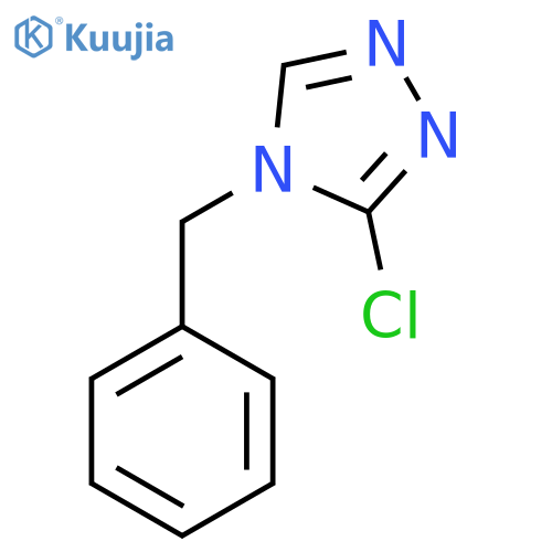 4-benzyl-3-chloro-4H-1,2,4-triazole structure