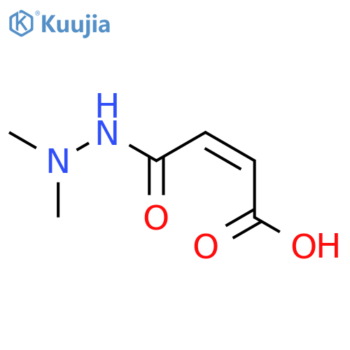 2-Butenedioic acid,mono(2,2-dimethylhydrazide) (9CI) structure
