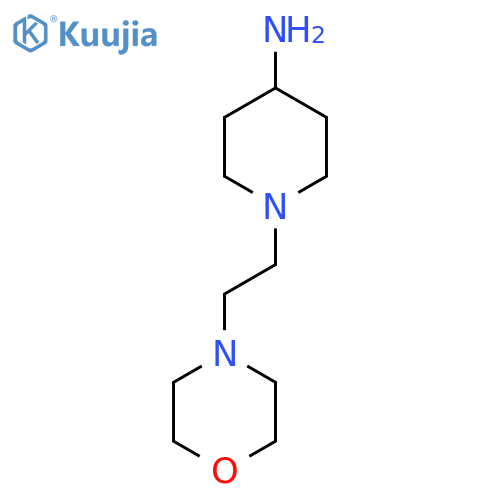 1-[2-(4-Morpholinyl)ethyl]-4-Piperidinamine structure