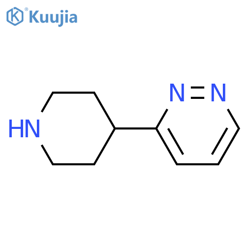 3-(piperidin-4-yl)pyridazine structure