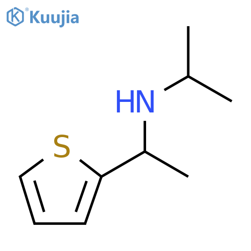 (propan-2-yl)1-(thiophen-2-yl)ethylamine structure