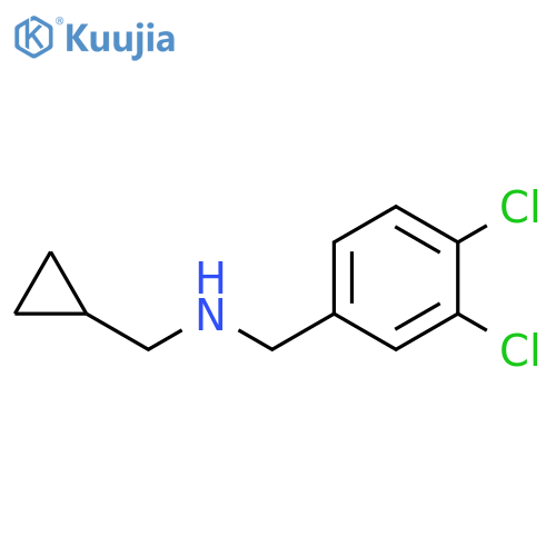 (cyclopropylmethyl)(3,4-dichlorophenyl)methylamine structure