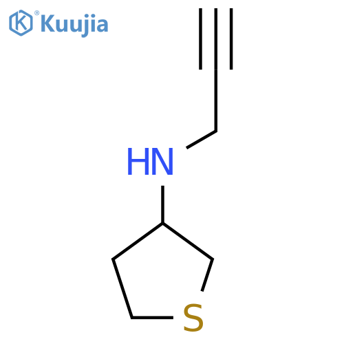 N-(Prop-2-yn-1-yl)thiolan-3-amine structure
