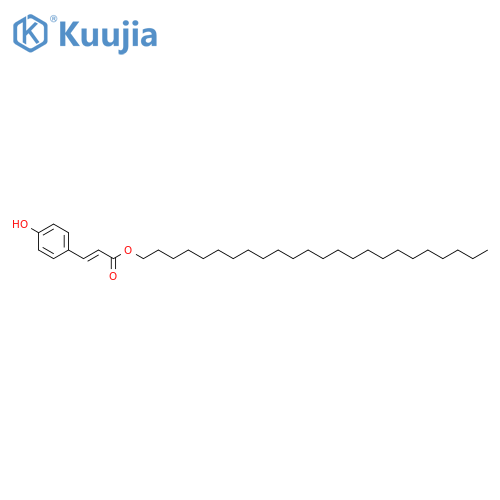 Tetracosyl 3-(4-hydroxyphenyl)prop-2-enoate structure