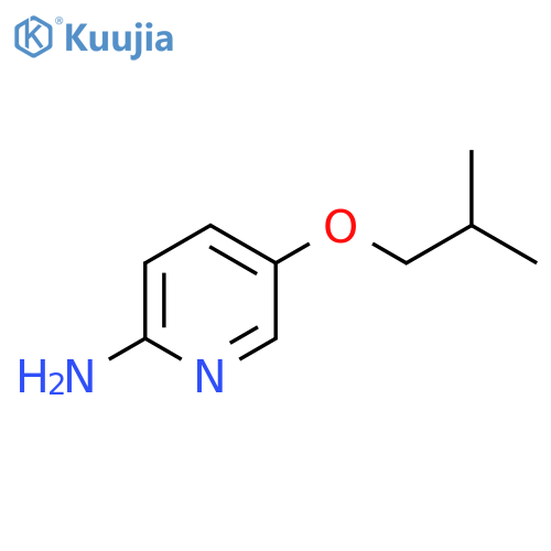 5-(2-Methylpropoxy)pyridin-2-amine structure
