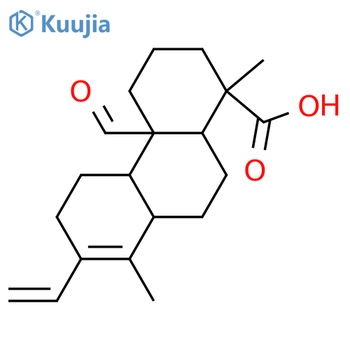 20-Oxo-13,15-cassadien-18-oic acid structure