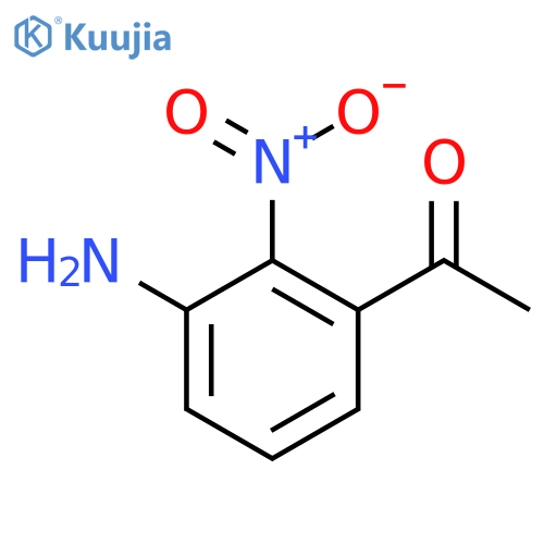 1-(3-Amino-2-nitrophenyl)ethanone structure
