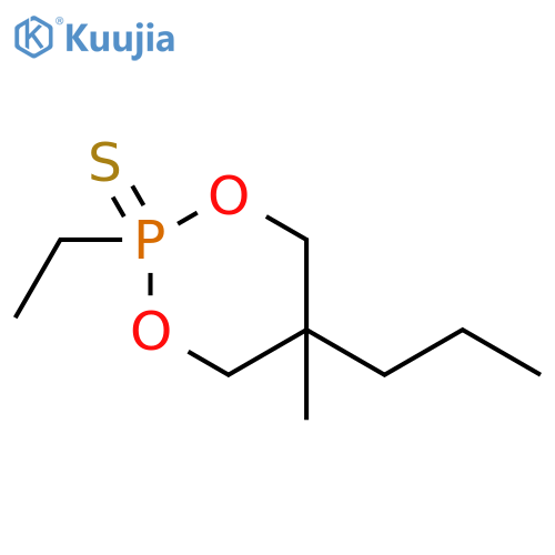 2-ethyl-5-methyl-5-propyl-1,3,2lambda5-dioxaphosphinane-2-thione structure