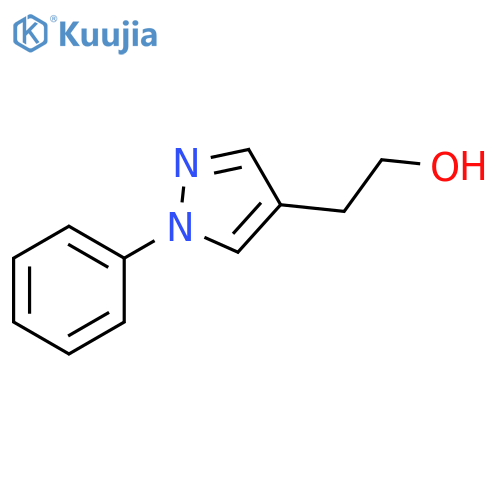 2-(1-phenyl-1H-pyrazol-4-yl)ethan-1-ol structure