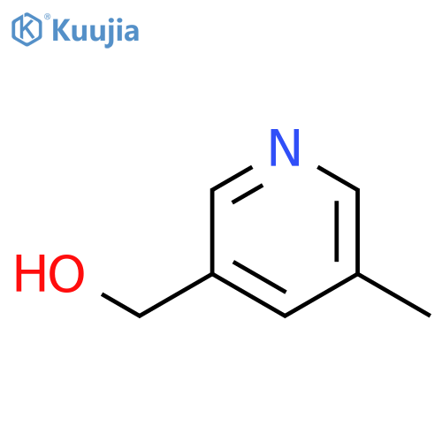 (5-Methylpyridin-3-yl)methanol structure