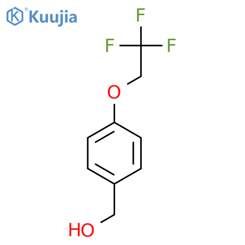 4-(2,2,2-Trifluoroethoxy)phenylmethanol structure