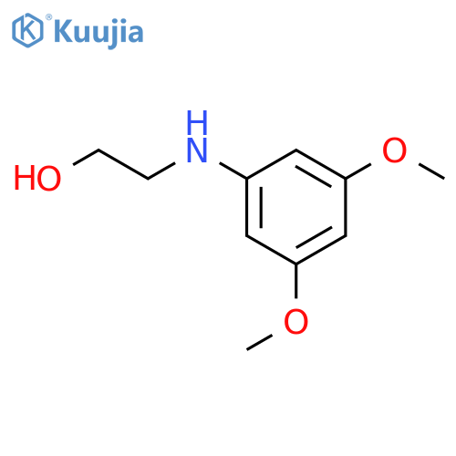 2-((3,5-Dimethoxyphenyl)amino)ethanol structure
