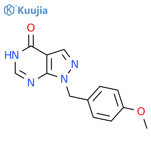 1-(4-Methoxybenzyl)-1H-pyrazolo3,4-dpyrimidin-4(5H)-one structure