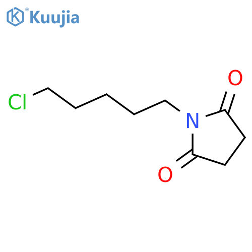 1-(5-chloropentyl)-2,5-Pyrrolidinedione structure