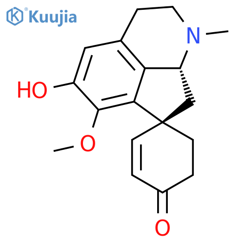 Amuroline; (+)-form, 10-Ketone, O6-de-Me structure