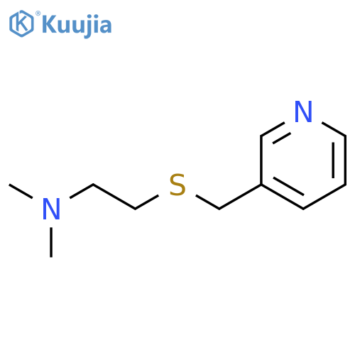 Ethanamine,N,N-dimethyl-2-[(3-pyridinylmethyl)thio]- structure