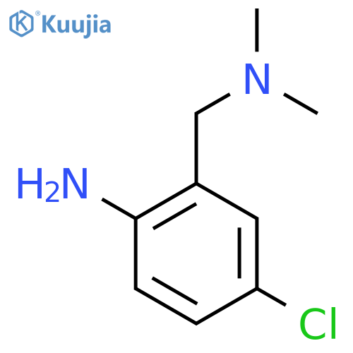 4-chloro-2-(dimethylamino)methylaniline structure