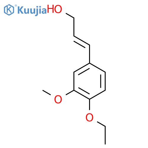 2-Propen-1-ol, 3-(4-ethoxy-3-methoxyphenyl)- structure